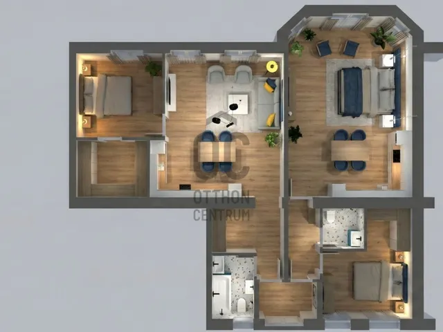 Eladó lakás Budapest VIII. kerület, Corvin negyed, Kisfaludy utca 113 nm