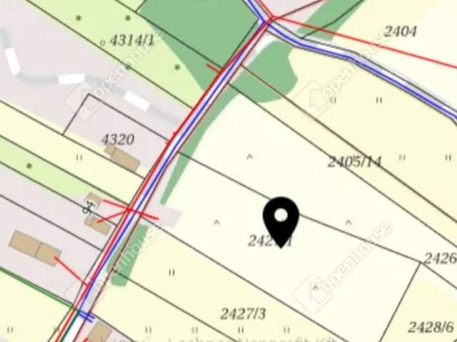 Eladó telek Nyúl 4264 nm