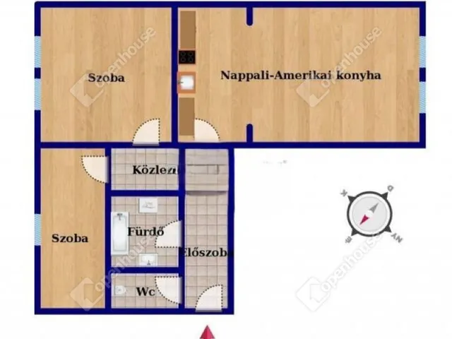 Eladó lakás Győr, Adyváros 53 nm