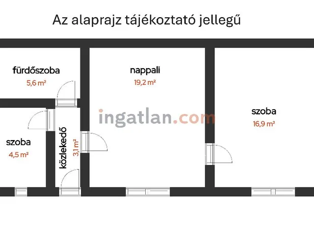 Eladó lakás Budapest X. kerület 49 nm