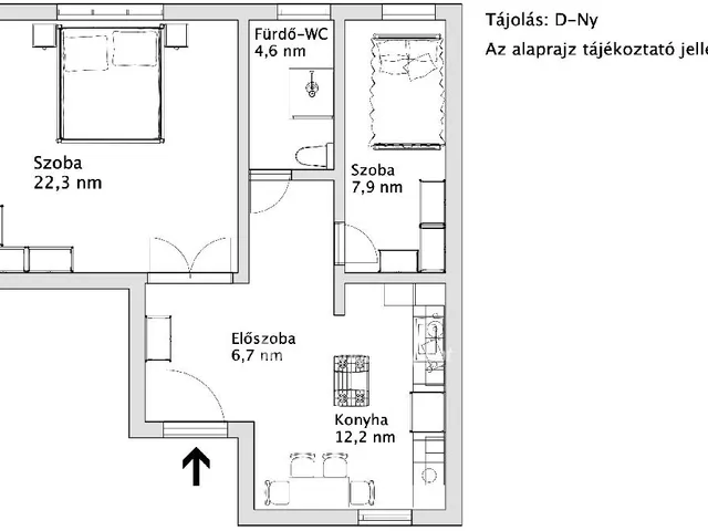Eladó lakás Budapest XIV. kerület 54 nm
