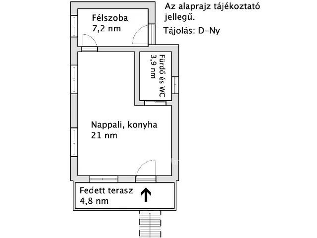 Eladó üdülő és hétvégi ház Verőce 32 nm