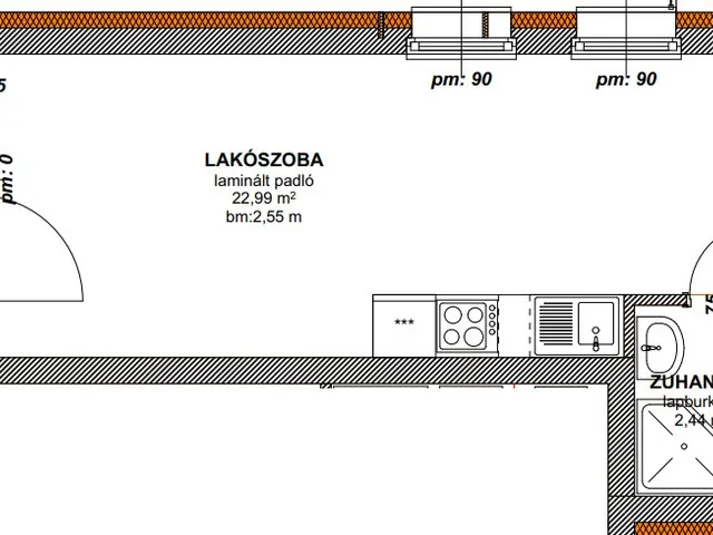 Eladó lakás Fonyód 27 nm
