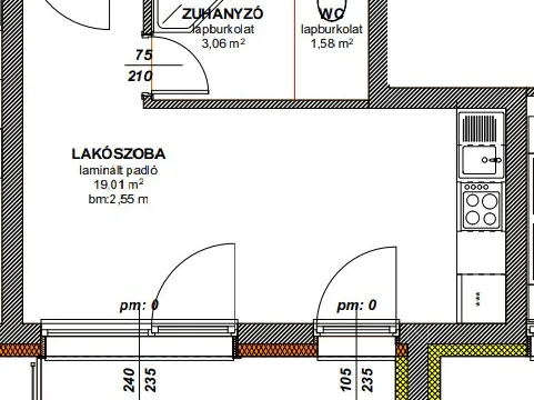 Eladó lakás Fonyód 23 nm