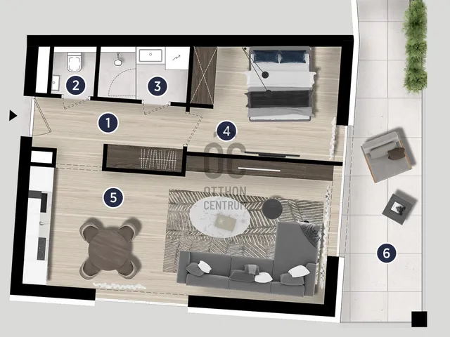 Eladó lakás Siófok, Ezüstpart 47 nm