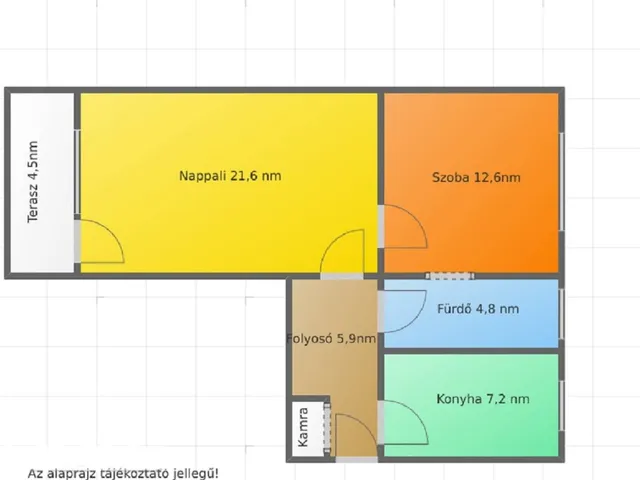 Eladó lakás Salgótarján 54 nm