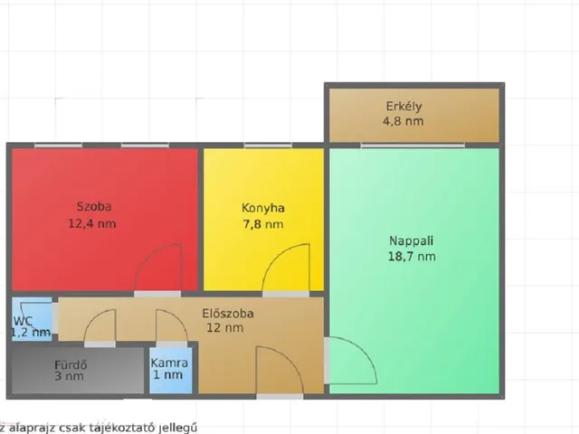 Eladó lakás Salgótarján, Gorkij-lakótelep, Gorkij körút 59 nm