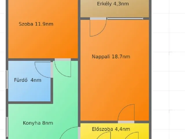 Eladó lakás Salgótarján, Kemerovó-lakótelep, Fáy András körút 53 nm