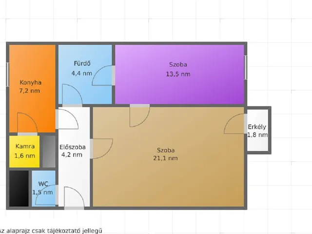 Eladó lakás Salgótarján, Vásártér, Alagút utca 54 nm