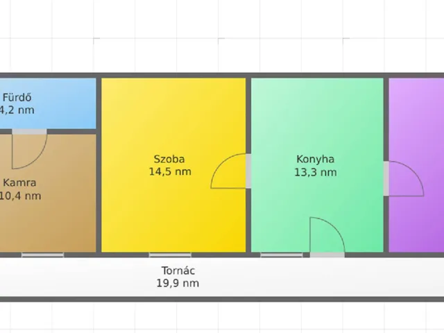 Eladó ház Márkháza, Rákóczi utca 75 nm