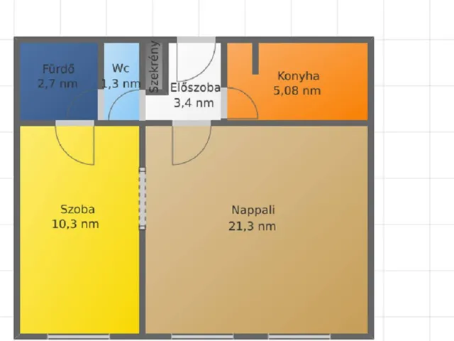 Eladó lakás Salgótarján 46 nm