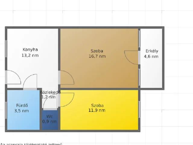 Eladó lakás Salgótarján, Zagyvapálfalva 52 nm