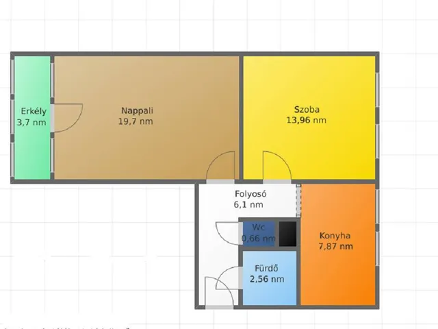 Eladó lakás Bátonyterenye, Nagybátony 55 nm