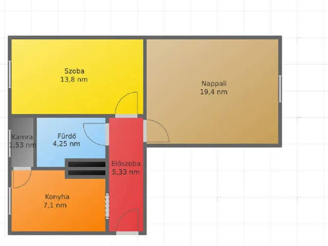 Eladó lakás Salgótarján 57 nm