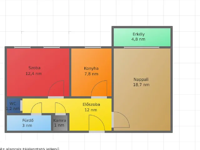 Eladó lakás Salgótarján, Gorkij-lakótelep 59 nm