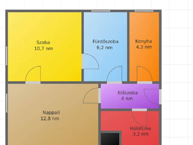 Eladó lakás Salgótarján, Meredek utca 41 nm