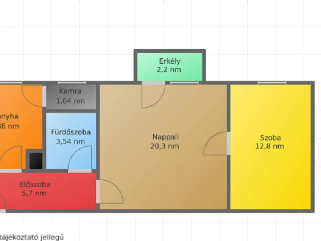 Eladó lakás Salgótarján, Rákóczi út 51 nm