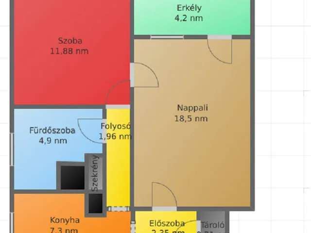 Eladó lakás Salgótarján, Acélgyári út 50 nm