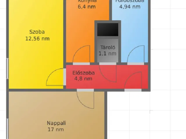 Eladó lakás Salgótarján, Salgó út 48 nm