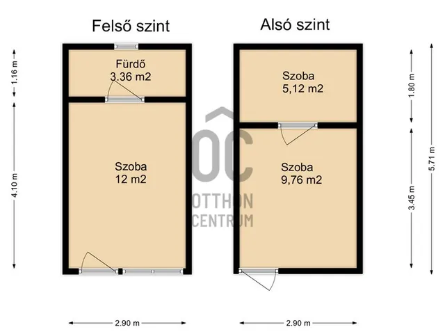 Eladó üdülő és hétvégi ház Csonkahegyhát 41 nm