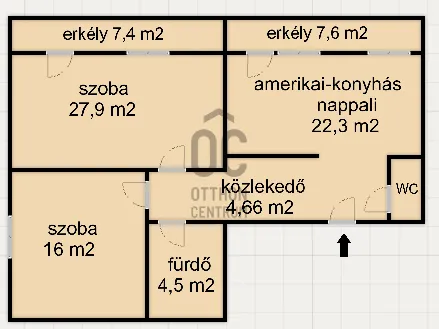 Eladó lakás Zalaegerszeg, Belváros 92 nm