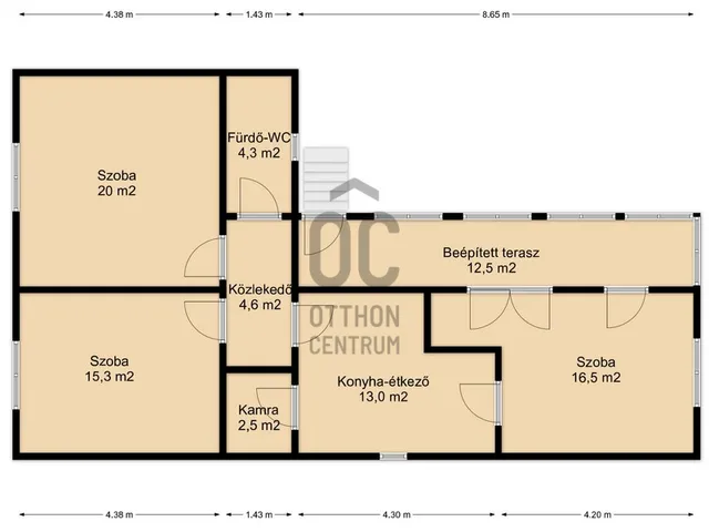 Eladó ház Kisbucsa 76 nm