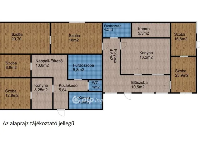 Eladó ház Baktalórántháza 168 nm
