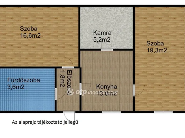 Eladó ház Nyíregyháza, Oros 60 nm