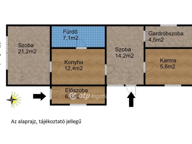 Eladó ház Magy 72 nm