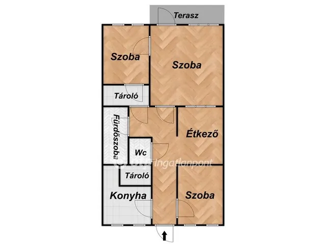 Eladó lakás Nyíregyháza, Belváros 67 nm