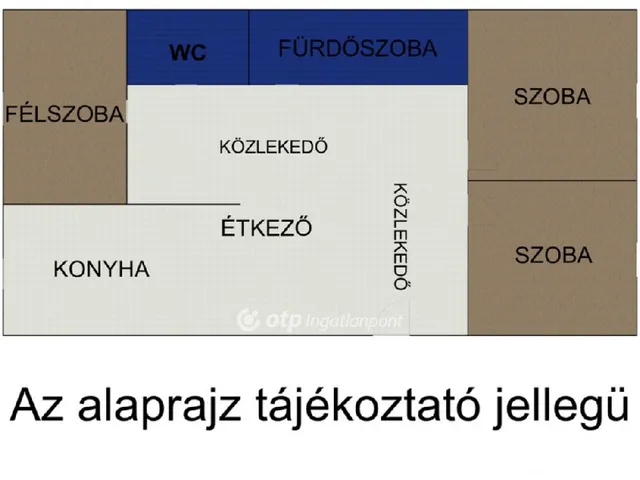 Eladó lakás Nyíregyháza, kertváros 55 nm