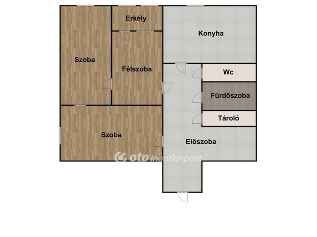 Eladó lakás Nyíregyháza 64 nm