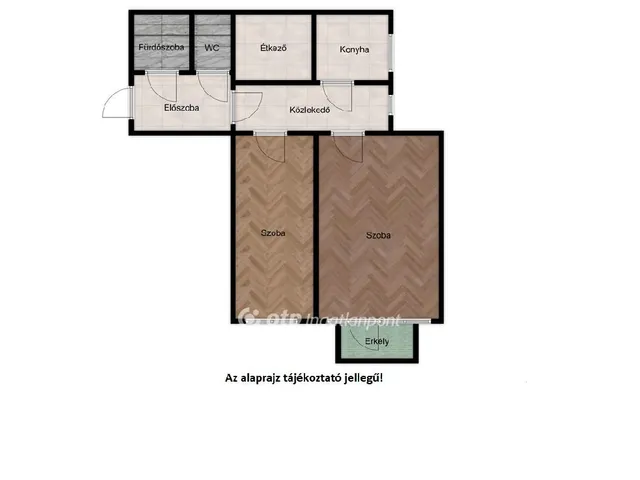 Eladó lakás Nyíregyháza, Érkert 55 nm
