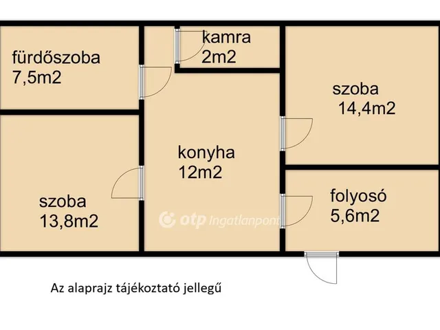 Eladó ház Nyíregyháza, Sóstóhegy 55 nm