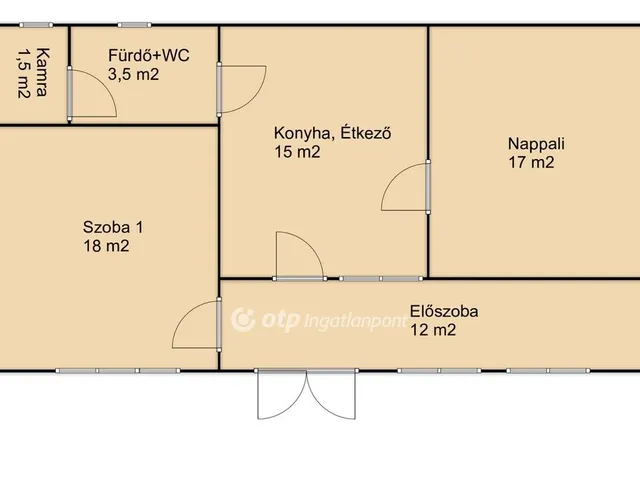 Eladó ház Nyíregyháza, Felsőpázsit 67 nm