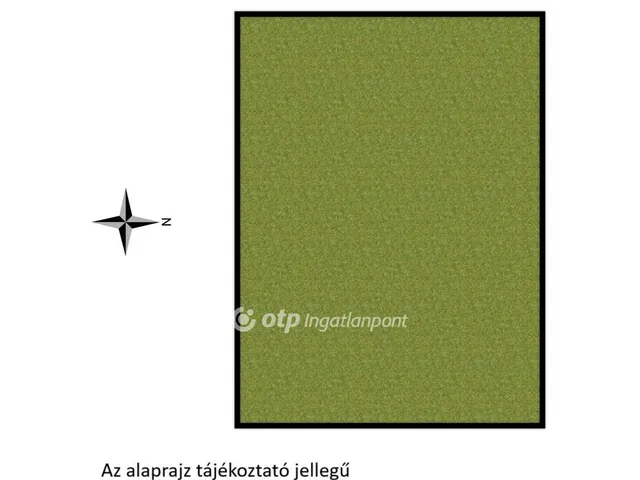 Eladó telek Nyíregyháza, Sóstóhegy 1275 nm