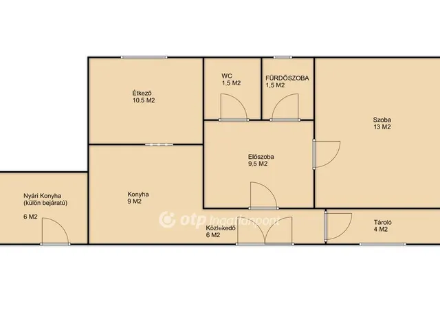 Eladó ház Tiszanagyfalu 55 nm