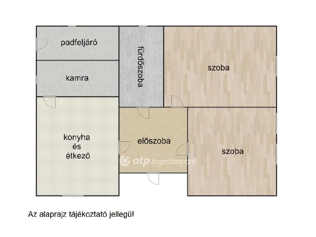 Eladó ház Rakamaz 61 nm