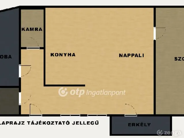 Eladó lakás Nyíregyháza 47 nm