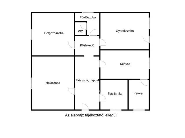 Eladó ház Hajdúhadház 81 nm