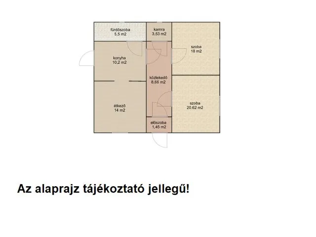 Eladó ház Gávavencsellő 82 nm