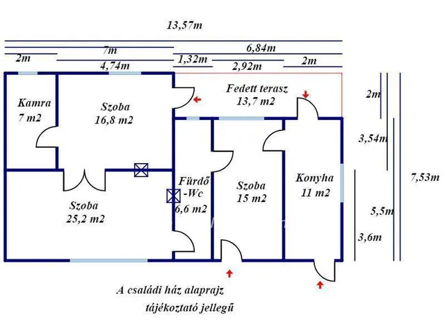 Eladó ház Cegléd 82 nm