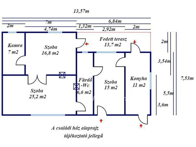 Eladó ház Cegléd 82 nm