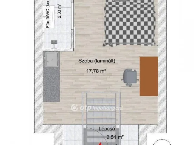 Eladó lakás Budapest VIII. kerület 21 nm