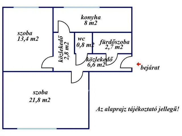 Eladó lakás Kecskemét 55 nm