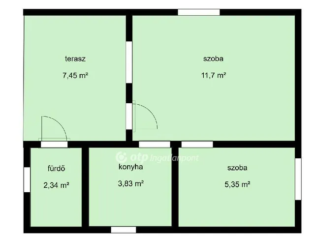 Eladó ház Diósd 36 nm