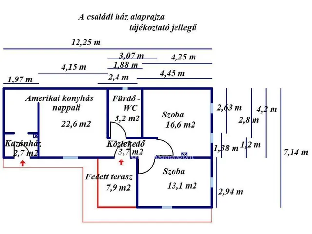Eladó ház Csemő 64 nm