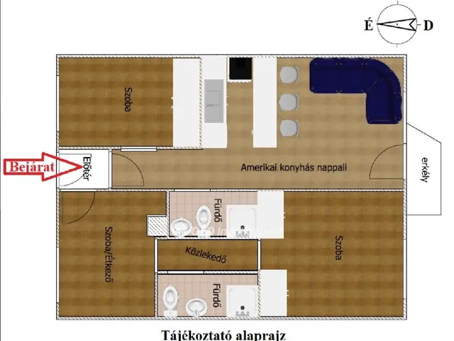 Eladó lakás Budapest V. kerület 59 nm