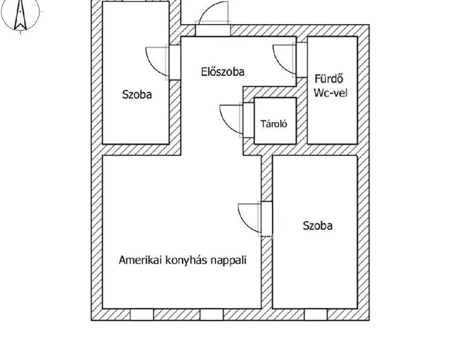 Eladó lakás Budapest VII. kerület 57 nm
