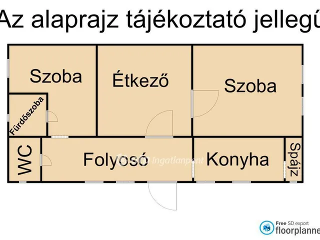 Eladó ház Szentmártonkáta 65 nm